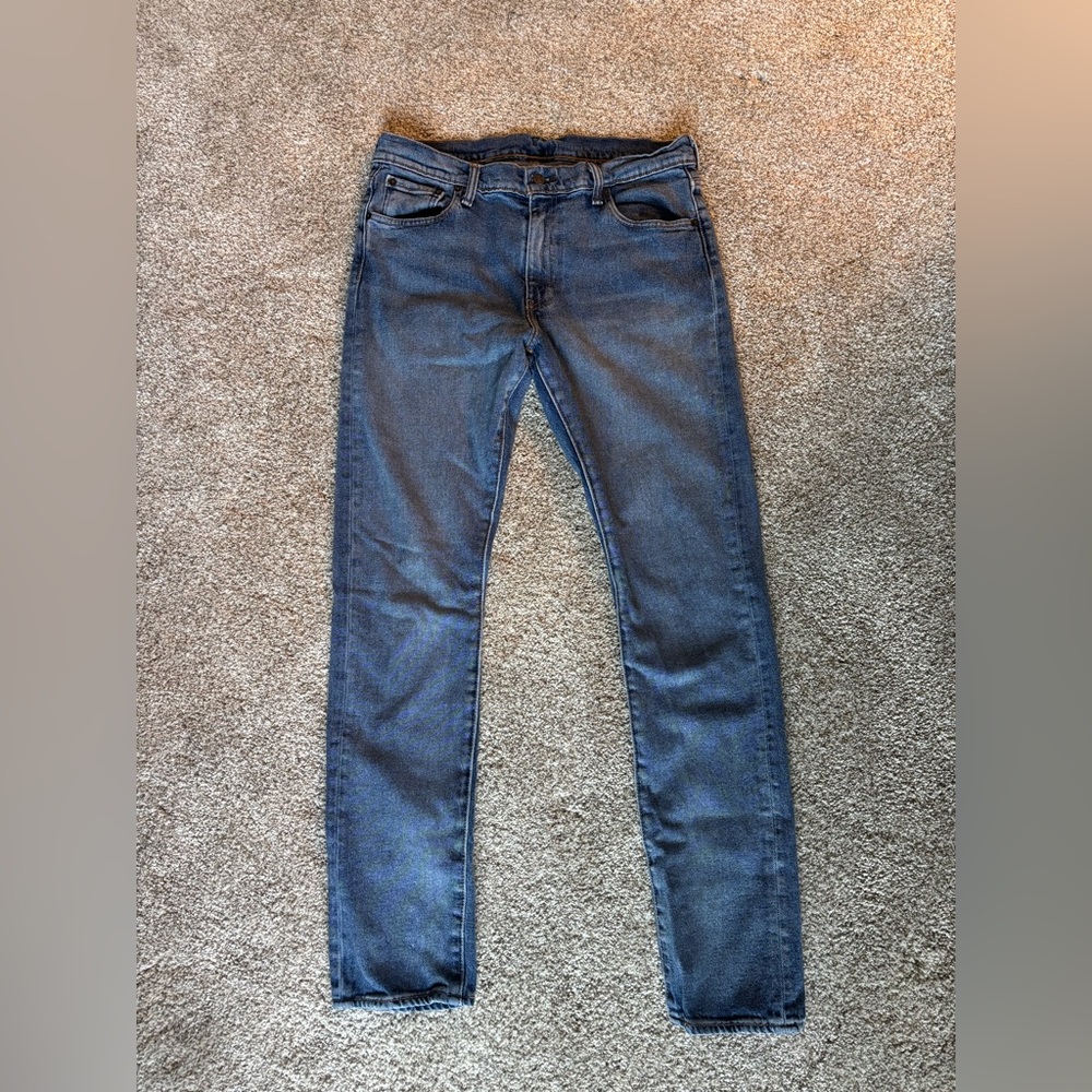 Levi’s 505c Atomic Blue Women’s Slim Jeans 32Wx32L Pre-Owned *Rare*